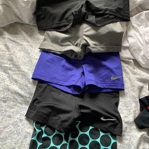 5 Nike Pro Spandex+1 under armor